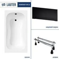 Lauter Sophia 130х70 21205130 (с ножками и лицевым черным экраном)