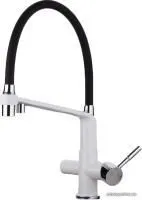 Смеситель Gappo G4398-9 (белый/черный)