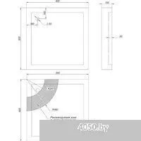 Aquanet НХ108 90x90