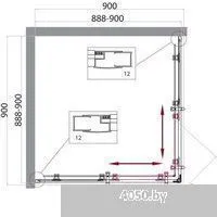 BelBagno UNO-195-A-2-90-CH-CR