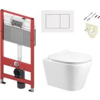 Grado GD-W201T + TECE Kit 9400413 (с кнопкой смыва)