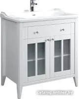 Belux Тумба под умывальник Дуглас Н80-01 (1, белый глянец)