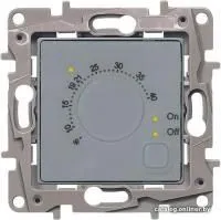 Терморегулятор Legrand Etika 672430 (алюминий)