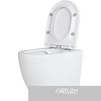 Roxen Antares в комплекте с инсталляцией Attach 5 в 1 966880 (кнопка: черный матовый с хромированной