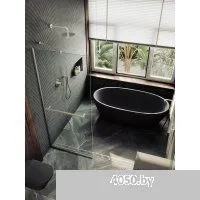 MaybahGlass 195x89 MGD-732-5у (прозрачное стекло/хром матовый)