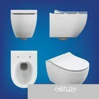 Cersanit Brasko Smart CO DPL EO Slim + Vector 68304 (c кнопкой Estetica белый)