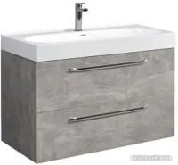 Belux Тумба под умывальник Стокгольм НП 90-02 (31, бетон чикаго светло-серый)