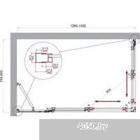 BelBagno LUCE-AH-21-130/80-C-Cr