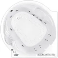 Ванна Poolspa Roma 208x140 Titanium PHR4310STTC0000