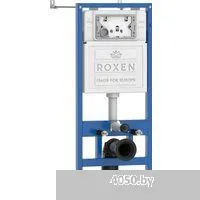 Roxen Egg в комплекте с инсталляцией StounFix Dual Fresh 6 в 1 964123 (кнопка: хром матовый)
