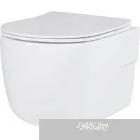 Roxen Porto в комплекте с инсталляцией StounFix Dual Fresh 6 в 1 968445 (кнопка: сатин)