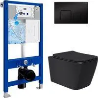 Lauter Magdeburg 21103EC + 21901002 (кнопка квадратная, черный)