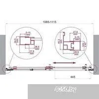 BelBagno Luce-BF-1-110-C-ORO