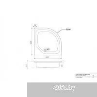 Maroni Средний полукруг 90х90