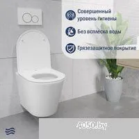 Lauter Longer 2110822 + GROHE Rapid SL 38772001 с кнопкой (прямоугольная, хром)