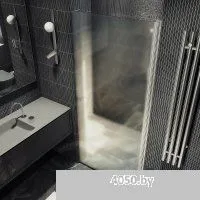 MaybahGlass 198x60 MGD-802-5 (сатин стекло/хром матовый)