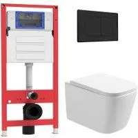 Oliveeka OL-MQ-003 + OL-1216 + OL-E12-MB (черный матовый)