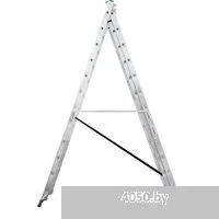 Новая высота NV 223 алюминиевая трёхсекционная 3x12 ступеней