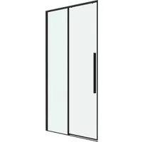 Grossman Galaxy 90x195 1/2.K33.01.90.21.00 (черный матовый/стекло прозрачное)