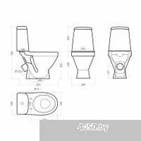 Sanita Лада WC.CC/Lada/1-P/WHT.G/S1