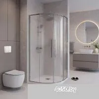 Niagara NG-3627-34 100x100x195 (хром/шиншилла стекло)