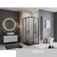 BelBagno TRAY-MR-UNO-A-90-35-NERO-CR 90x90