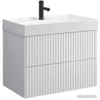 Belux Тумба под умывальник Сиртаки НП 85-02 (1, белый глянцевый)