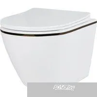 Roxen Antares Black в комплекте с инсталляцией StounFix Dual Fresh 6 в 1 968427 (кнопка: сатин)