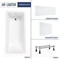 Lauter Athena 170x80 21090080 (с ножками, лицевым и торцевым экранами)