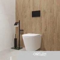 Lauter Longer 2110822 с кнопкой 219702F (квадратная, белый)