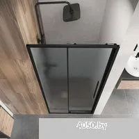 Niagara Nova NG-84-L13CHB 130x195 (черный матовый/шиншилла стекло)