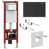 Asten Readle Zentralmodul AR0501-0601B c черной матовой кнопкой