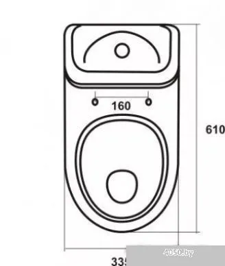 Sanita Идеал WC.CC/Ideal/2-DM/WHT.G/S1