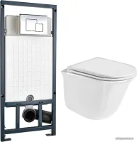 WeltWasser Telbach 004 GL-WT + Marberg 507 SE (белый глянец/хром)