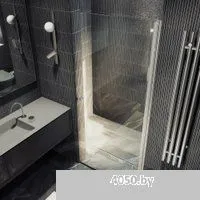 MaybahGlass 198x60 MGD-446-5 (прозрачное стекло/хром матовый)