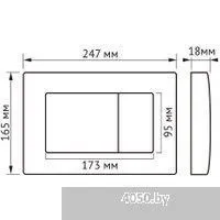 Berges Wasserhaus Vita Rimless 043384 (с сиденьем)