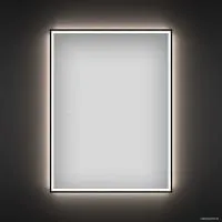 Wellsee Зеркало с фронтальной LED-подсветкой 7 Rays' Spectrum 172201320, 70 х 90 см (с сенсором и ре