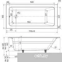 Wotte Line 170х80 БП-э00д1473