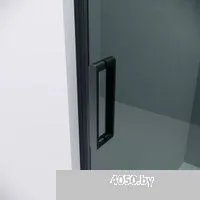 Grossman Classic 130x90x195 120.K33.04.1390.21.10 (черный матовый/тонированное стекло)