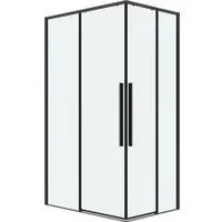 Grossman Galaxy 90x80x195 300.K33.01.9080.42.00 (графит сатин/прозрачное стекло)