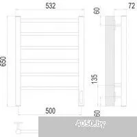 TERMINUS Аврора П6 500х650 электро