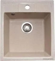 Кухонная мойка GranAlliance G-20 (бежевый, без сифона)