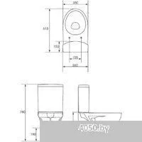 Cersanit Parva S-MK-PARVA030/031 (без бачка, без сиденья)