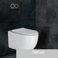 Roxen Vortex Tornado в комплекте с инсталляцией StounFix Dual Fresh 6 в 1 964427 (кнопка: черный мат