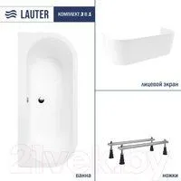Lauter Imperia 170x75 21080075 (с ножками и лицевым экраном)
