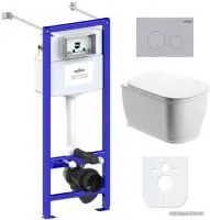 Унитаз Lavinia Boho Relfix Bell Pro Rimless 6 в 1 77050127 (матовый пластик)