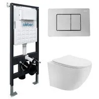 Abber Bequem AC1100T-AC0105-AC0120 (с кнопкой смыва)