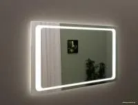 Пекам Зеркало с подсветкой Sandi 80x60 (с подогревом и сенсором)