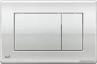 Кнопка управления для систем инсталляций (хром - глянцевая), Alcaplast