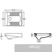 Jaquar ECS-WHT-455LE